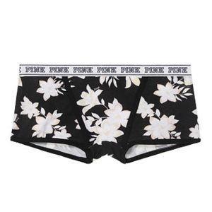 New Victoria’s Secret PINK Logo Boyshort Panties - Small - Floral